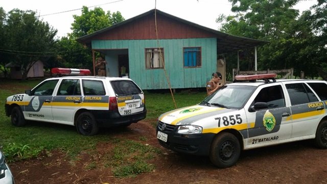 Meliantes invadem propriedade para furto e ameaçam mulher e crianças