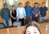 Deputado Giacobo visita o município de Clevelândia, para tratar de assuntos políticos e empresariais.